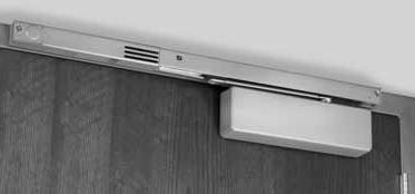 Available for push or pull side mounting, these units can be ordered with integral smoke detectors or remote wireless door releases.