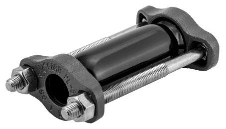 Ford Standard Steel Couplings Style FC3 (1/2" through 12") The FC3 coupling is manufactured in standard steel sizes with a steel center sleeve and ductile iron end rings.