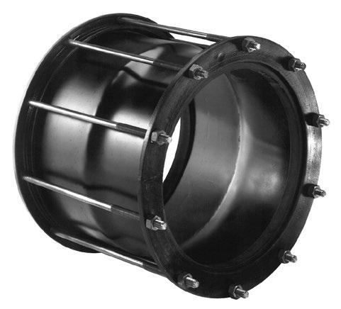 Ford Steel Transition Couplings Style FC5 The Ford FC5 Transition Coupling is an all steel product designed to connect plain end pipes with different OD s.