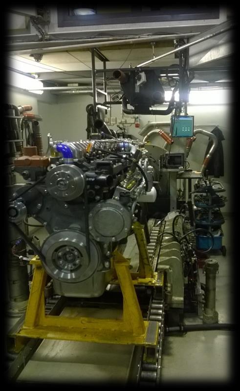 Engine testing o Engine test run in computer programmed test bench and adjusted to meet as new parameters warming up period oil pressure power torque low and