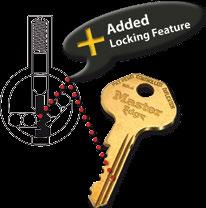 Control and eliminate unauthorised key duplication Keys available only from Master Lock copies cannot be made at stores Implement a single keying