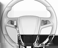 Do not adjust steering wheel unless vehicle is stationary and steering wheel lock has been released.