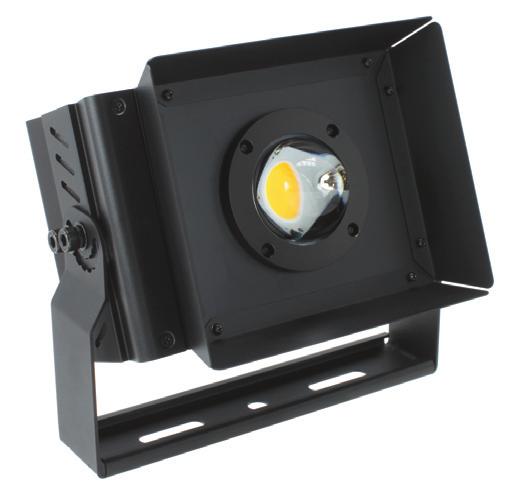 15 GL-FL55 series High system efficacy up to 120 lm/w. Stainless Steel Outdoor-ready mounting bracket features 360 of adjustment vertically. 60 and 120 beam angle available.