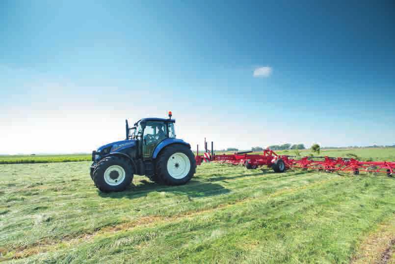 2 3 A NEW BREED OF TRACTORS FOR FUTURE FOCUSED FARMERS MAXIMUM VERSATILITY New Holland knows that the T5 will be used in a wide variety of applications, so it has been engineered by design to offer