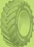 lugs Tread lug shape making for excellent self-cleaning MICHELIN MULTIBIB MICHELIN XM 108 Measurement on 600/65 R38 tire Enhances tractor