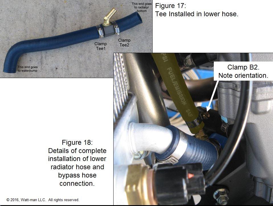 19) Inspect for interference between hoses and metal parts that could rub a hole in them.