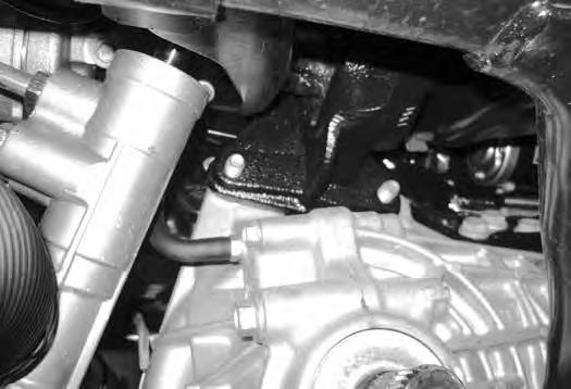 Failure to support the driveshaft can lead to pinching the rubber boot at the CV joint which can damage the seal causing a leak and premature wear on the joint. 33.