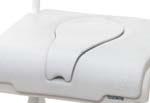 Aquatec Commode Accessories Accessories Insert for Soft Seat For soft seat with hygiene recess.
