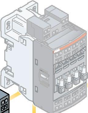 AF..(Z)B..S 3-pole contactors and NF(Z)B..S contactor relays Spring terminals for connection with standard ferrules Main accessories for AF..(Z)B..S 3-pole contactors AF(Z)B..S contactor AF(Z)B.