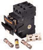 Holders & Blocks for Supplementary Fuses Limiters Catalog Number Volts Page K Series.................... 600V.