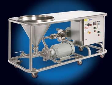 Fristam Powder Mixers Fristam s Powder Mixer provides quick, high performance blending of dry and wet ingredients into a fluid stream.