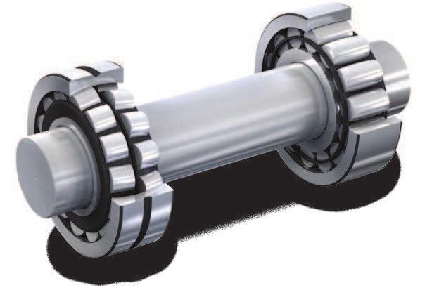 SKF self-aligning bearing system In the past, applications that had to contend with misalignment and thermal elongation of the shaft used a locating/nonlocating bearing arrangement with two spherical