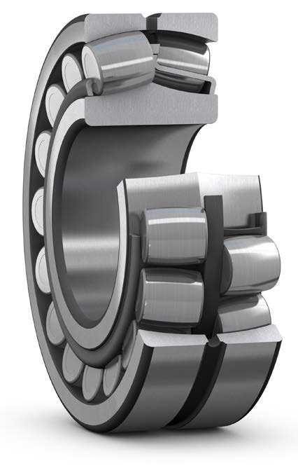 upgraded SKF Explorer spherical roller bearings can last up to twice as long as previous generation bearings when operating under contaminated or poor lubrication conditions.