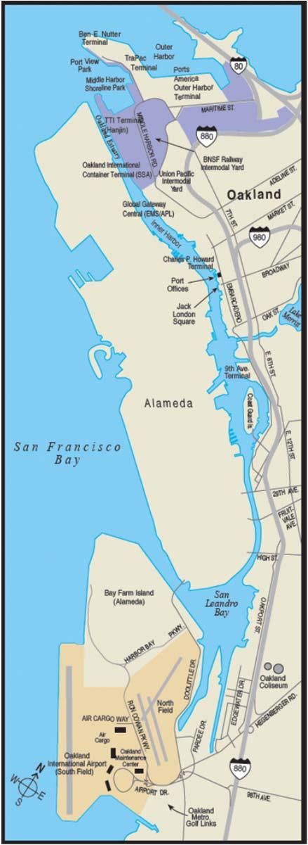 Port Electric Service Map Former Oakland Naval Base Demand: 9 MW Avg. Demand: 3.8 MW Total MWH: 33,000 MWH Former Oakland Army Base Demand: 0.