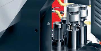Savings of up to 90% [Roller guides] Extremely low friction losses due to rolling friction. High dynamics and minimum lubricant consumption at the same time.