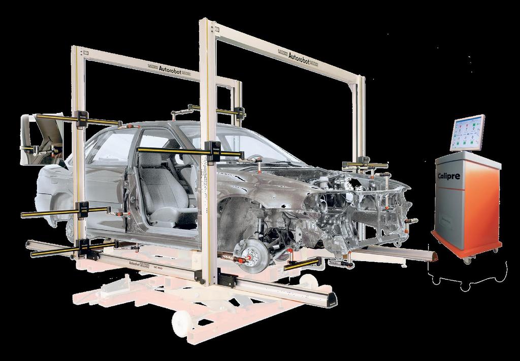 utorobot Calipre D chassis and body measuring technique can be used also in other types of straightening systems by using an optional