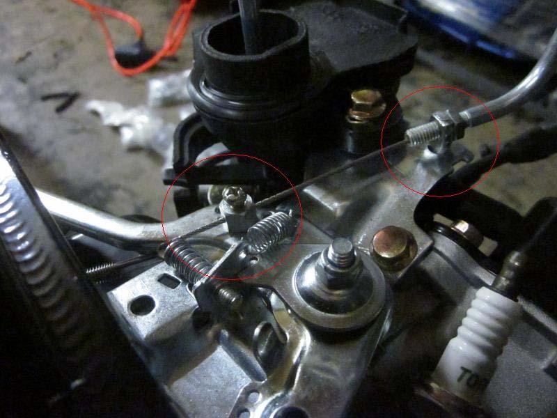 Tighten M4 bolt and put Air Cleaner Cover, Air