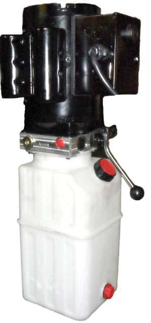 Illustration of hydraulic valve for Atlas manual power unit