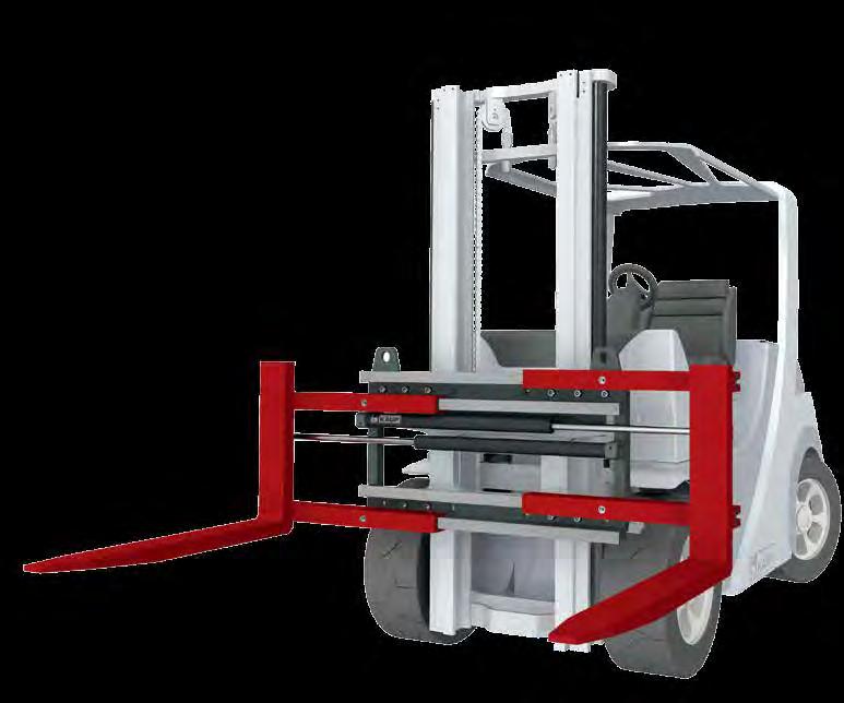 Frequent load pick up at maximum openg range and/or truck capacity Uneven floors Quick workg cycles Openg range much larger than the width of the attachment * further formation can be found the
