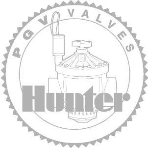 PGV Valves P RODUCT O VER VIEW The same HUNTER quality found in all of our remote control valves is also found in the PGV family.