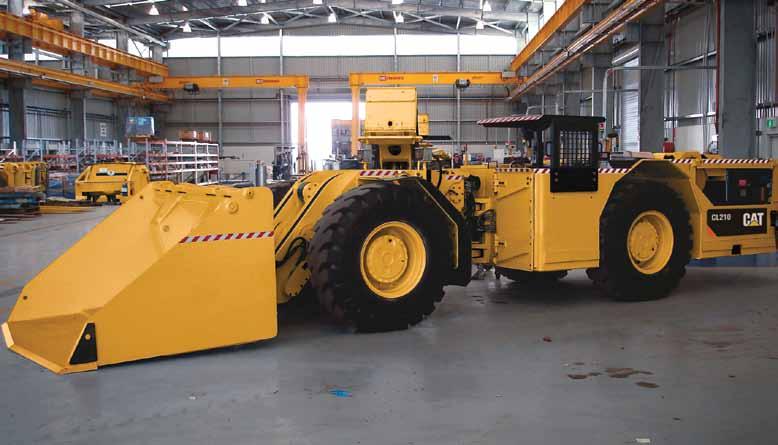 Productivity at Work Cat LHD vehicles can be used for a wide range of applications: from general mine transportation and maintenance work to longwall installations and relocations, from cabling and