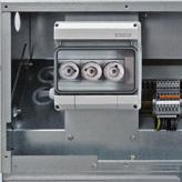 Components Low-voltage compartment, low-voltage niche Features Overall heights 200 mm, 400 mm, 600 mm, 900 mm Option: Cover Partitioned