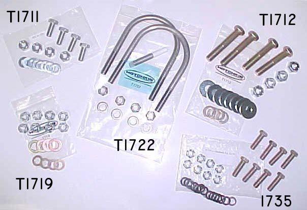 Hardware Kits For Sway Bar Kit 2268 ( one of each kit listed ) Hotchkis P/N Item Description Hardware Included in Kit T1711 Quantity per kit 17 M10-1.