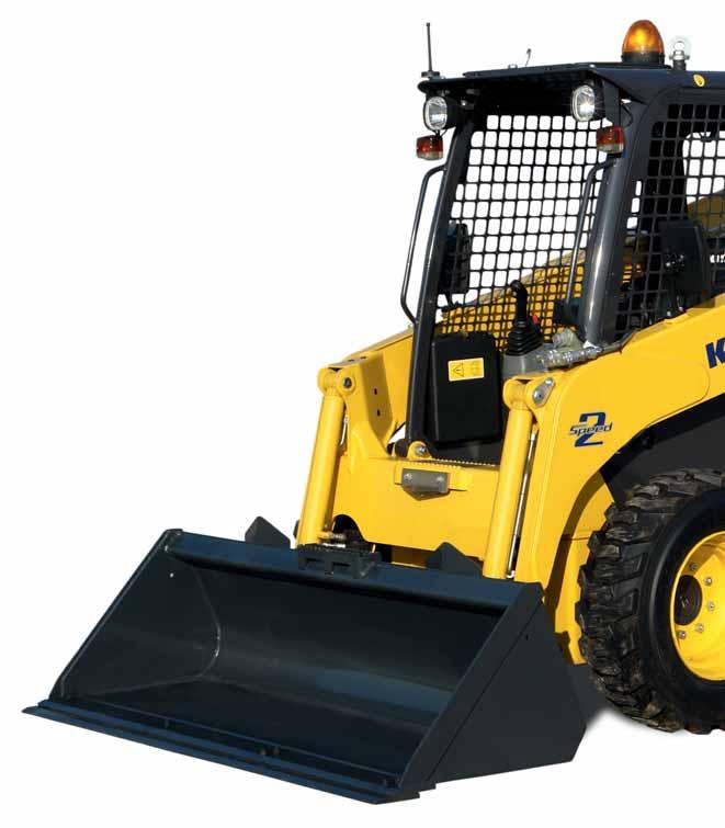 Walk-Around Highly versatile and compact, the SK820-5 skid steer loader is the result of the competence and technology that Komatsu has acquired over the past 80 years.