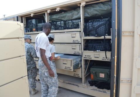 .supply Mgt Unit (FWD) Storage OIC (May 2010) FPU Containers and Modular Storage Aids were designed & built for