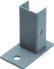 8861 End-Tie Plate Ties Bulk Storage Rack back to back to maintain uniform spacing and stability. 3 1 2" x 2 1 2" No.
