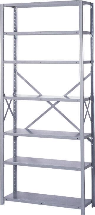SHELVING LOAD CAPACITIES Shelving capacities are based on evenly distributed loads. All shelves maintain a 1.65 safety factor and posts a 1.92 factor. Maximum load capacity per section is 8,000 lbs.