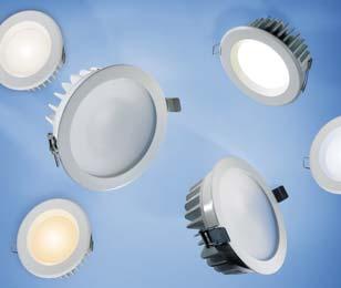 LED DOWNLIGHTS ADVANTAGES OF VS LED DOWNLIGHTS LED Recessed Mounted Downlight and DecoLEDs The integration of solid state lighting technology into conventional down lights provides optimal