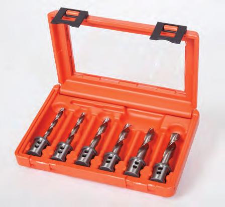 TWIST DRILLS 6pc Twist Drill Set Product code TW SET 6pc Twist Drill Set in a plastic case Sizes included: 6, 7, 8, 9, 10, 12mm Also sold individually including 11mm Reamers Designed for steelwork
