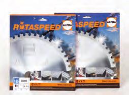 ROTASPEED TCT SAW BLADES High quality TCT saw blades for various applications. Long life blades.
