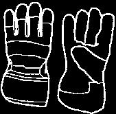 FOR SAFE OPERATION GLOVES Gloves should be worn when necessary, e.g.