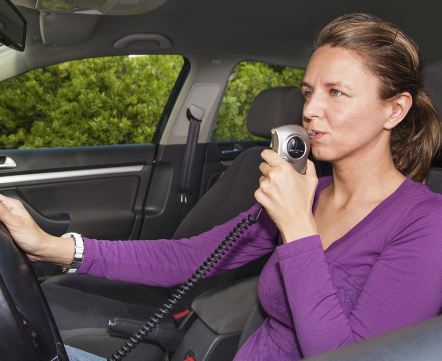DRUNK DRIVING IGNITION INTERLOCK Support for an ignition interlock law, which would require all drunk driving offenders, including first-time offenders, to breathe into a device that prevents a