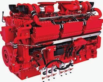 1800 (1340) @ 1800 ENGINE MODEL RATED HP (KW) @ RPM QSK60 2200 (1640) @ 1800 2500