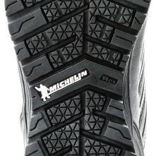 compound Proprietary MICHELIN rubber outsole with extreme slip resistant tread