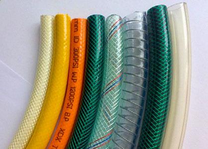 PVC Air Hose PVC compound inner tube, high tensile and strength polyester spiral reinforcement, and the outer cover is also PVC compound available in colors of white, red, blue and yellow or