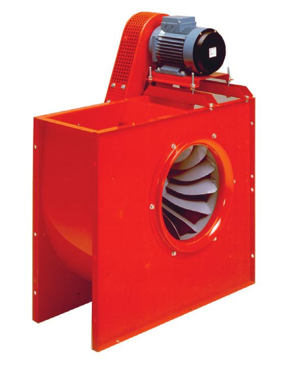 DESRIPTION entrifugal fans of type NA and NB are light, compact low pressure fans, designed for universal installation in light industrial plants.