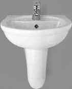 R3154 Semi counter top wash basin 65xcm R3 0 0 Hand wash basin 45x36cm E7420 For basins E72 0 795