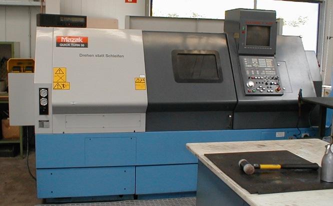 2-axes CNC turning and milling machine Mazak Quick Turn 30 - turning diameter: 320 mm - distance between centres: 950 mm -