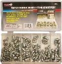 43123 (SAE) & 43124 (Metric) Large Cotter Pin Assortment 57 of 1/8 x 2 30 of 5/32 x 2-1/2 20 of 3/16