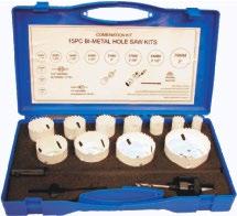 set (14, 16, 18, 20, 22 & 24mm) with 19mm universal shank 25mm depth of cut Supplied in