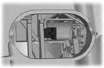Apply the parking brake and switch the power off before carrying out this procedure. E133128 3 2 1 Note: The lever is white. 4. Apply the brake pedal.