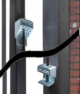 operator has been installed horizontally level and the gate opens on an uphill or downhill slope.
