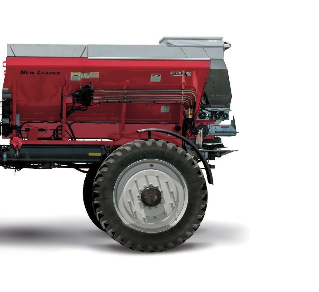 That means fewer trips across the field for reduced soil compaction, labor and fuel consumption.