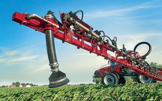 Pulse width modulation (PWM) spray technology ensures a constant application rate and spray pressure, even when sprayer speed changes.