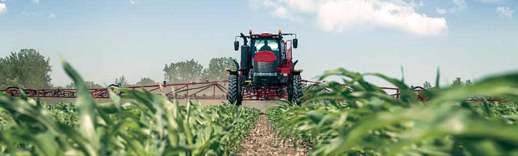 COOL UNDER PRESSURE. The Trident 5550 combination applicator is the first Case IH application equipment offering with an electronic viscous fan drive.