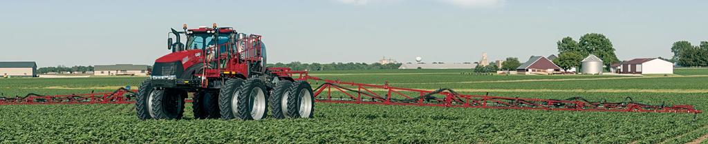 RETHINK WHAT A COMBINATION APPLICATOR CAN BE. The Trident 5550 liquid/dry combination applicator is the industry s fastest converting combination applicator on a row-crop chassis.